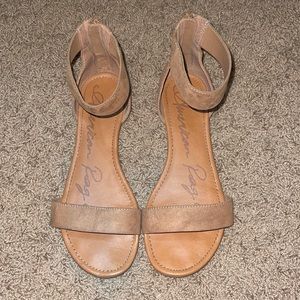 Brown sandals